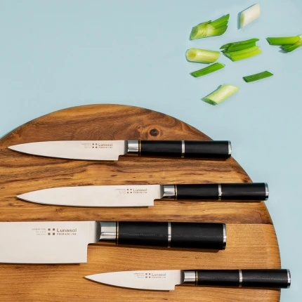 Küchenmesser 120 mm - S-Art Curator Premium Fiber schwarz