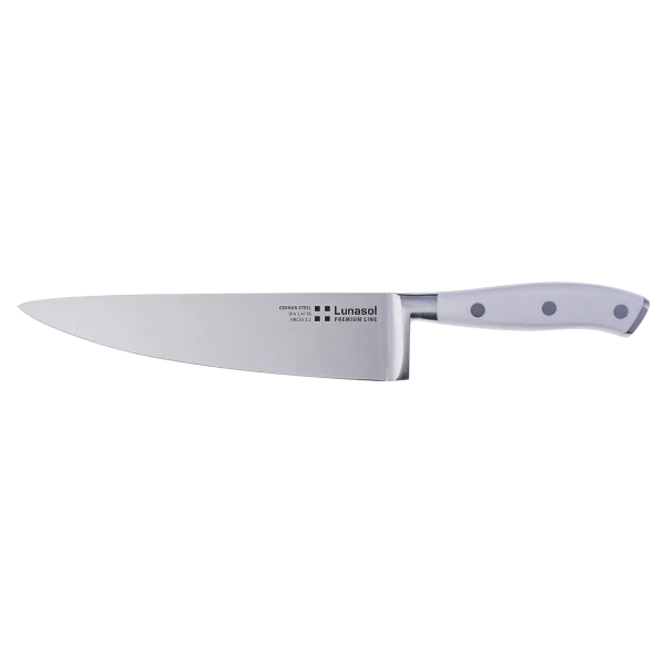 Kuchařský nůž 200 mm/8“ — Lunasol Premium nůž bílý