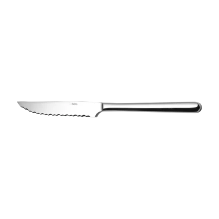 Steakmesser Hohlheft — Como poliert