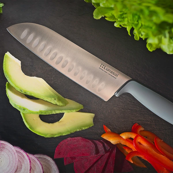 Nůž Santoku 17,8 cm — Basic Kitchen