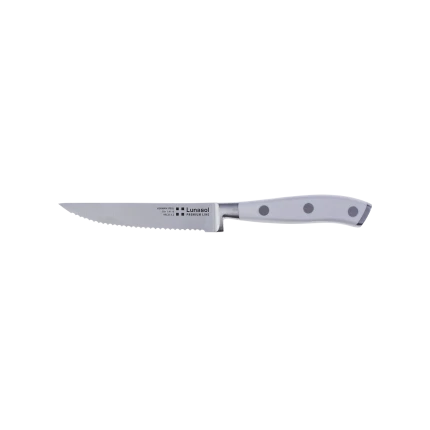 Steakový nůž 11,4 cm/4,5“ — Lunasol Premium nůž bílý