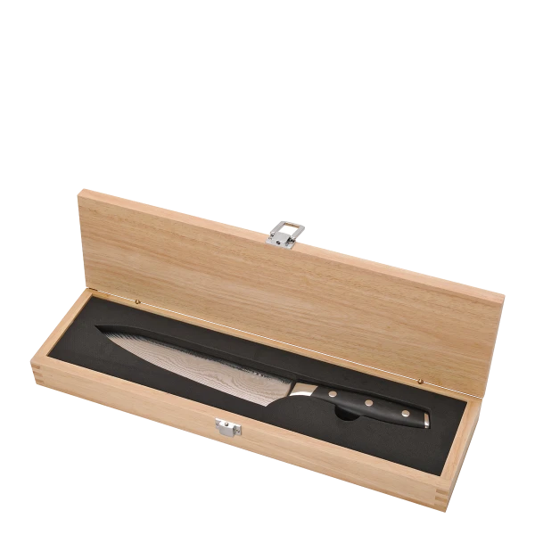 Chef Knife 200 mm / 8 Damascus Steel - Lunasol Platinum Line Knife"