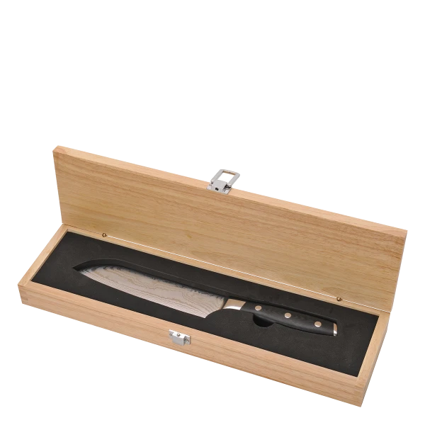 Nôž santoku z damaškovej ocele 18 cm - Platinum
