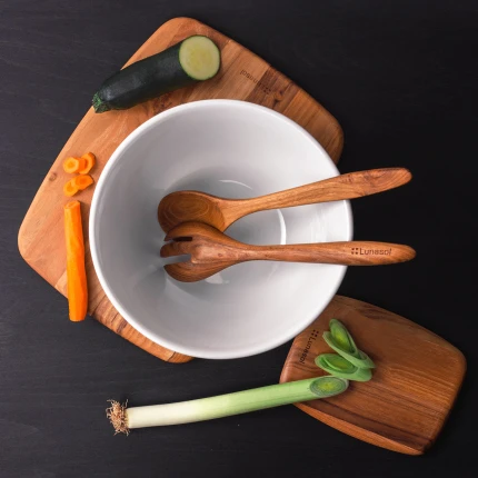Šalátová lyžica Teak 30,5 x 6,8 x 1,9 cm - GAYA Wooden