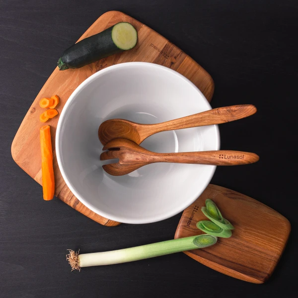 Salátová lžíce 30.5 x 6.8 x 1.9 cm — GAYA Wooden