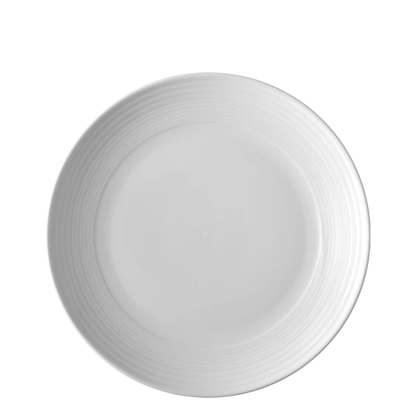 Flat plate Coupe classic Deco 27 cm set of 6 pcs — Univers white