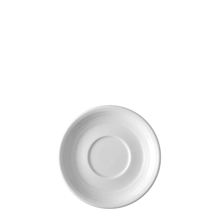 Podšálek na kávu s okrajem Deco 16 cm sada 6 ks — UNIVERS bílý