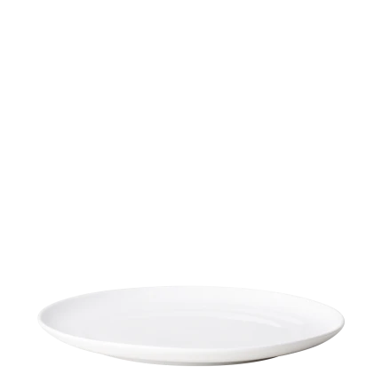 Teller flach Coupe Organic 27 cm — Tosca weiss