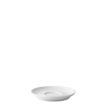 Kávový podšálek s okrajem Deco 14,5 cm sada 6 ks — UNIVERS bílý