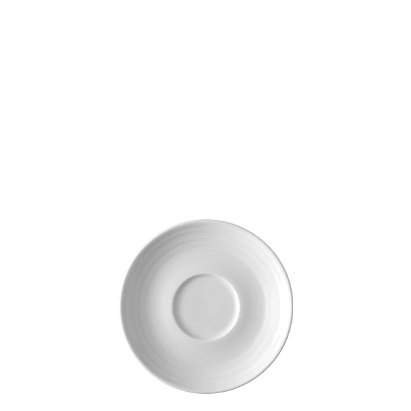 Kávový podšálek s okrajem Deco 14,5 cm sada 6 ks — UNIVERS bílý