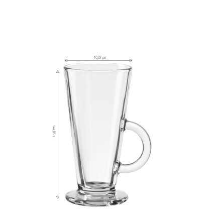 Kužeľovitý hrneček s uchem 285 ml — Acaura
