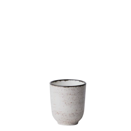 Šálka bez uška 80 ml - Gaya Atelier sivá