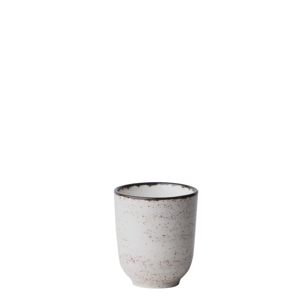 Mocca Cup 80 ml — Gaya Atelier light grey speckled
