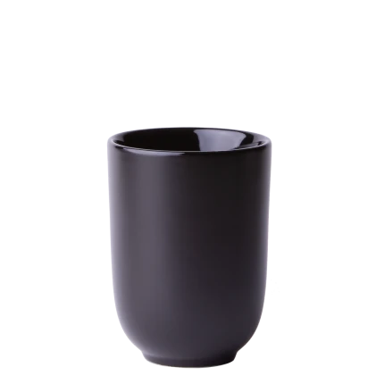 Kávový šálek 300 ml — Gaya Atelier černý matný