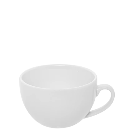 Tea-/Cappuccino mug 320ml — Chic white