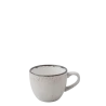 Mokka šálka 90ml — Gaya Atelier svetlý sivý fŕkaný