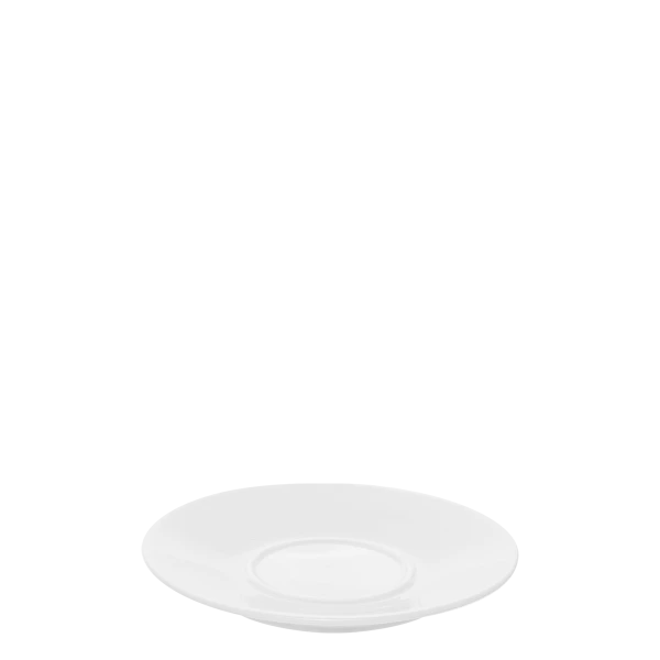Mocca Saucer 13cm — Tosca white