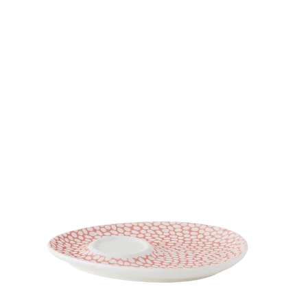 Mocca Saucer Triangle — FLOW Raised Structur skin / white