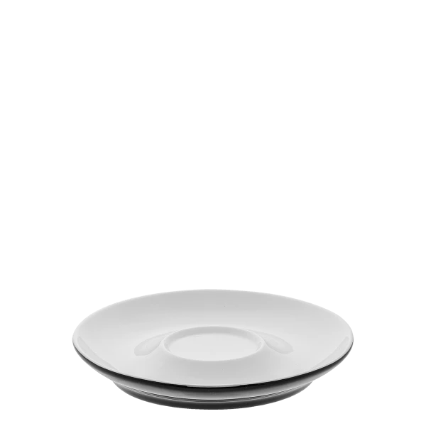Tea saucer / Tea for one — RGB black glossy Lunasol