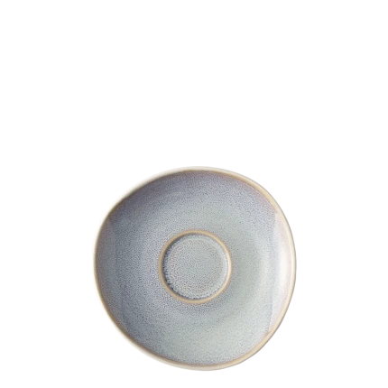 Mocca Saucer 12.5 cm — Gaya Elements Glacial Ice