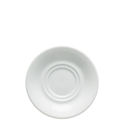 Combo saucer — Tosca white