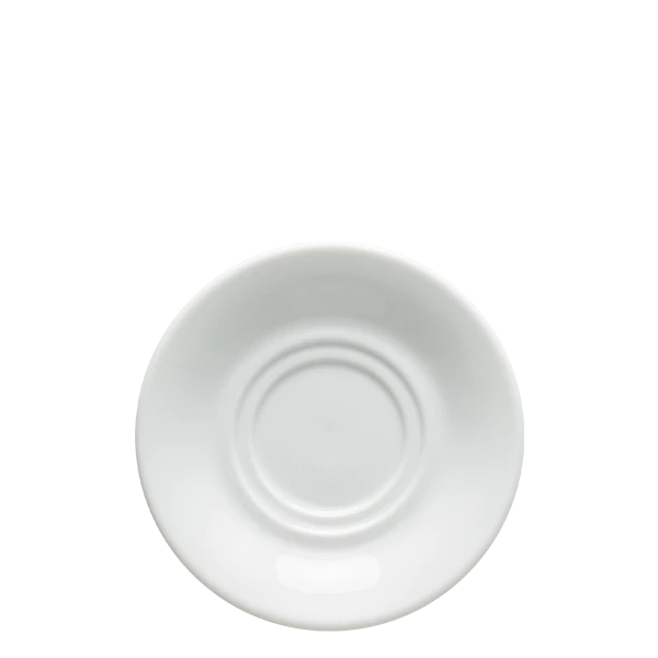 Combo saucer — Tosca white