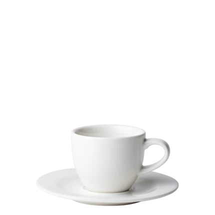 Mocca cup 90 ml — Gaya Atelier white