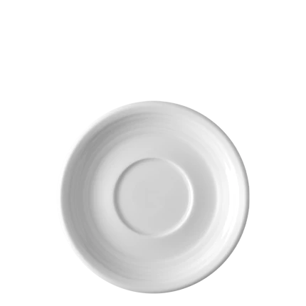Podšálek na kávu s okrajem Deco 16 cm sada 6 ks — UNIVERS bílý