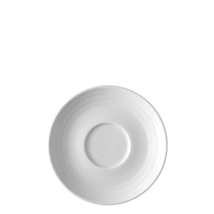 Kávový podšálek s okrajem Deco 14,5 cm sada 6 ks — UNIVERS bílý