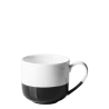 Mug 280 ml / 8 cm — FLOW Lunasol black/white