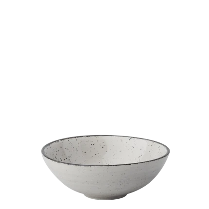 Bowl Ø 15 cm H: 5.5 cm — Gaya Atelier light grey speckled