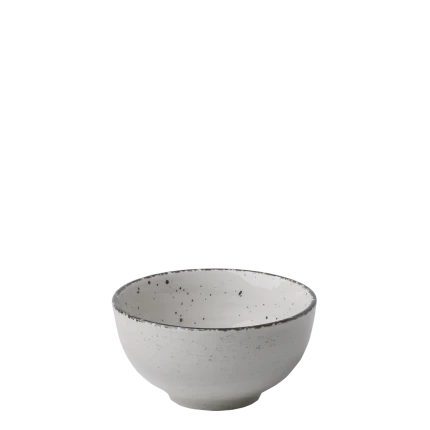 Bowl Ø 12.5 cm H: 5.5 cm — Gaya Atelier light grey speckled