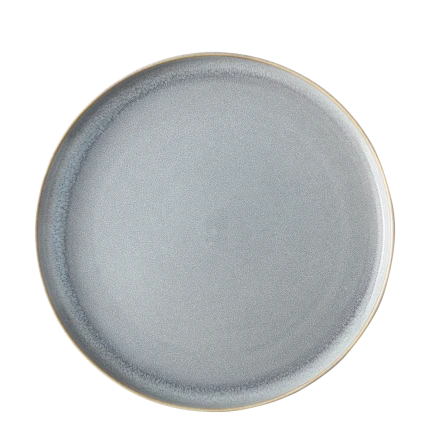 Talíř plytký U-Coupe 28 cm — Gaya Atelier Glacial Ice