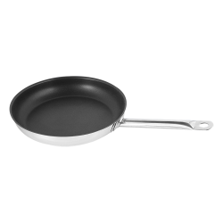Fry pan ø 30cm with non-stick coating, H: 6 cm - Orion Lunasol pans Collection CNS 18/10