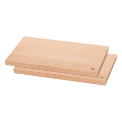 Doska na krájanie 26.5x15.5x1.5 cm, Set 2ks - BASIC Wooden