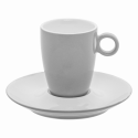 Kaffee-/Tee Untere 15cm - RGB hellgrau gloss Lunasol
