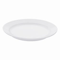 Flat plate 15 cm - Lunasol Hotel porcelain uni white