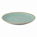 Talíř plytký 28 cm - Gaya Sand tyrkysový Lunasol