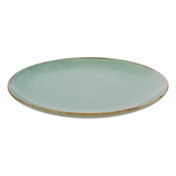 Talíř plytký 23 cm - Gaya Sand tyrkysový Lunasol