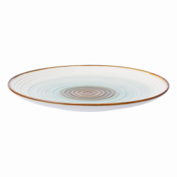 Teller flach 23 cm Spiral - Gaya RGB Rustico gloss Lunasol