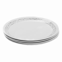 Talíř plytký Coupe Dots set 4ks - BASIC Lunasol