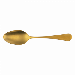 Dessert spoon - Baguette Vintage PVD Gold Stone Wash