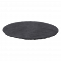 Okrúhly břidlicový podnos ø24 cm - FLOW Slate