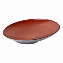 Talíř na těstoviny Curve 30 cm červený - Hotel Inn Chic barevný