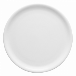 Pizza plate Relief 30.5 cm - Chic Relief white
