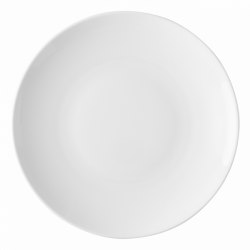 Tanier plytký 31 cm - Chic biely