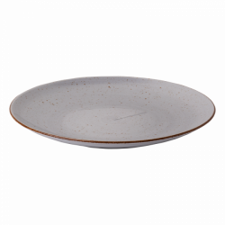 Talíř plytký 31 cm šedý - Chic barevný