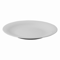 Tanier plytký 25 cm - Chic biely