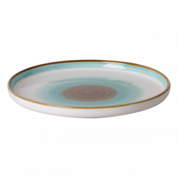 Teller flach U-Coupe 200 mm - Gaya RGB Rustico gloss Lunasol