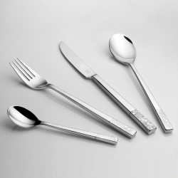 Dessert Fork hollow handle - Fiori Platinum Line